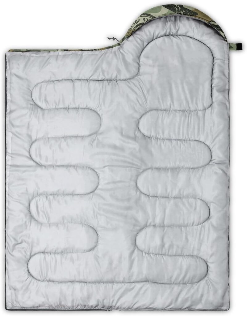 Sleeping Bag for Kids Boys Girls–Lightweight Warm Cold Weather Sleeping Bags,Waterproof Portable Sleeping Bag with Compression Sack for Camping Backpacking Outdoor Indoor - Image 2
